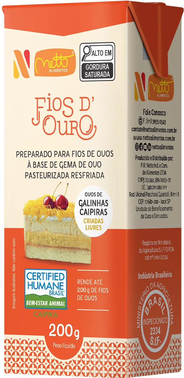 Fios D' Ouro - 200g Caipira
